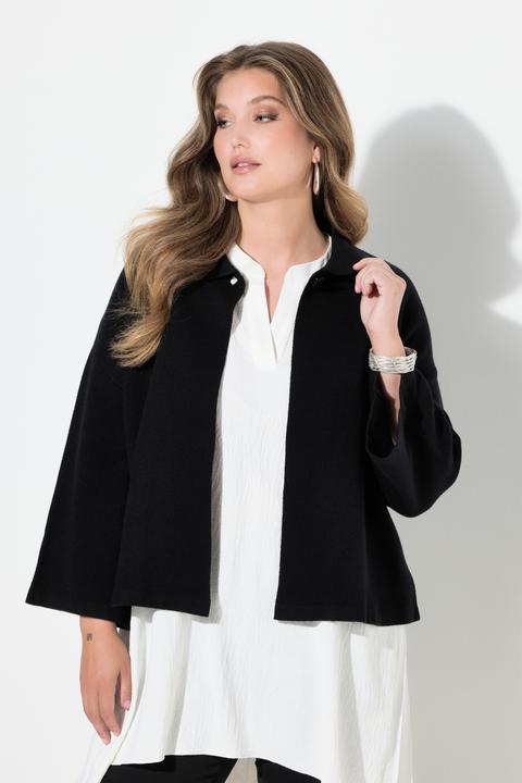 Produktbild Miamoda Strickjacke, Cape-Form, weite 3/4-Glockenärmel (58)