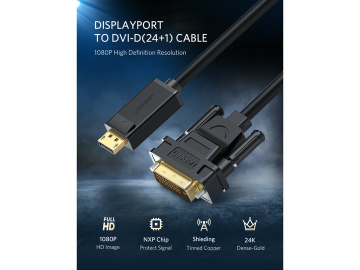 Immagine prodotto Ugreen Da Porta Display a DVI (DisplayPort)