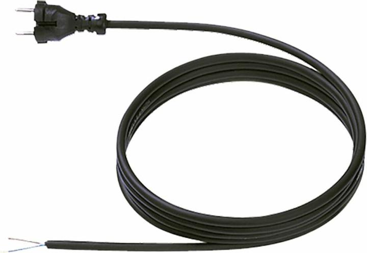 Produktbild Bachmann Konturen-Zuleitung 5m sw 248.176 H07RN-F 2x1,5 Stecker Typ 24G,lose 248.176 (5 m)