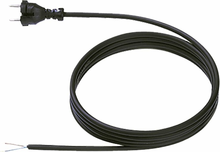 Actual product image Bachmann Contour supply cable 5m sw 248.176 H07RN-F 2x1.5 plug type 24G,loose 248.176 (5 m)