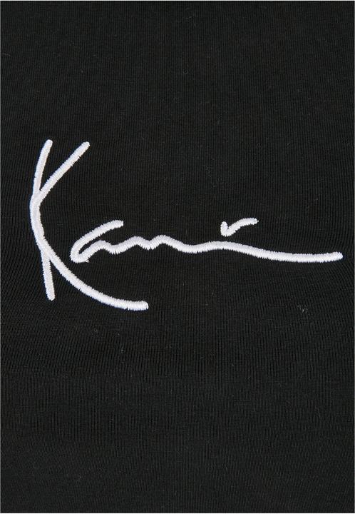 Actual product image Karl Kani KKWQ22001BLK KK Small Signature Tape Top - 19327 (XXS)