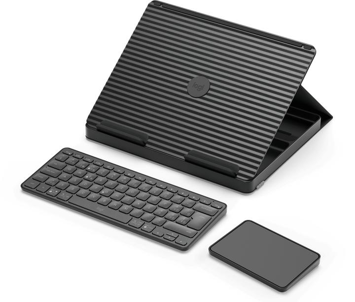 Produktbild Logitech Casa Pop-Up Desk (Schweiz, Kabellos)