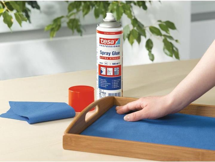 Image du produit tesa Colle en bombe EXTRA STRONG, colle forte à vaporiser, boîte de 500 ml (469 g, 500 ml)