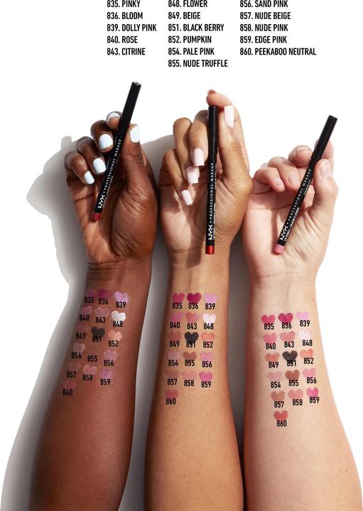 Actual product image NYX Professional Make-Up Slim Lip (Nude Truffle)