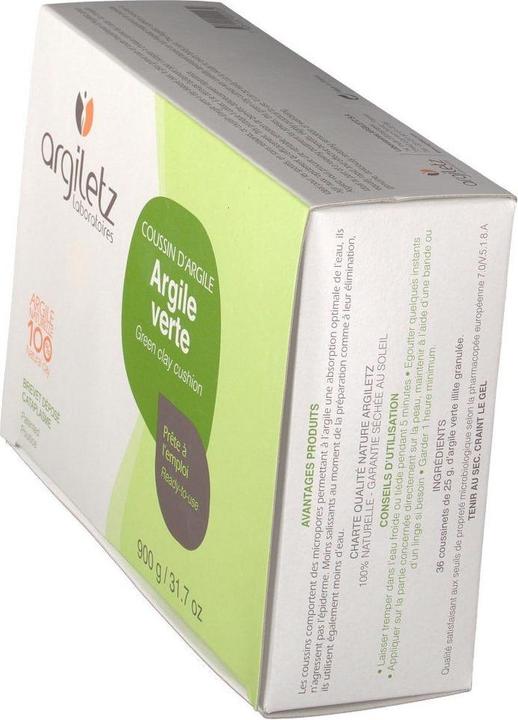 Actual product image Argiletz Ready-to-use green clay - 36 sachets -