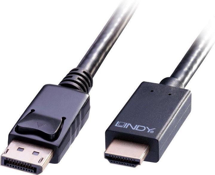 Produktbild Lindy DisplayPort — HDMI (Typ A) (0.50 m)