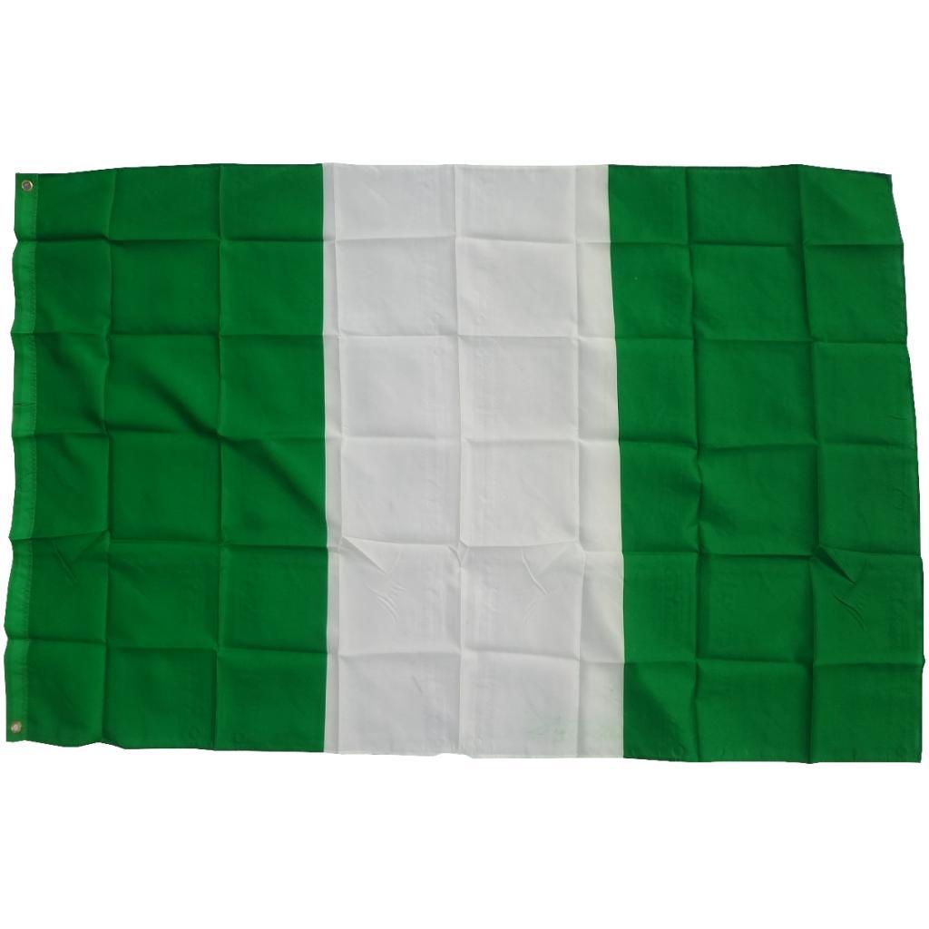 trends4cents, Fahne, Flagge Nigeria Nigerien 250 x 150 cm Fahne mit 3 Ösen 100g/m² Stoffgewicht Hissflagge