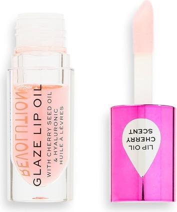 Makeup Revolution Glaze Lip Oil - VyÅ¾ivujÃ­cÃ­ olej na rty 4.6 ml Glam Pink - (4.60 ml)