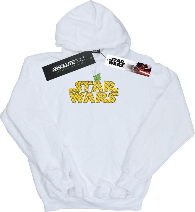 Actual product image Star Wars Womens/Ladies Pineapple Logo Hoodie (XXL)