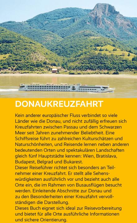 Actual product image Reiseführer Kreuzfahrten Donau (German, Hinnerk Dreppenstedt, 2022)