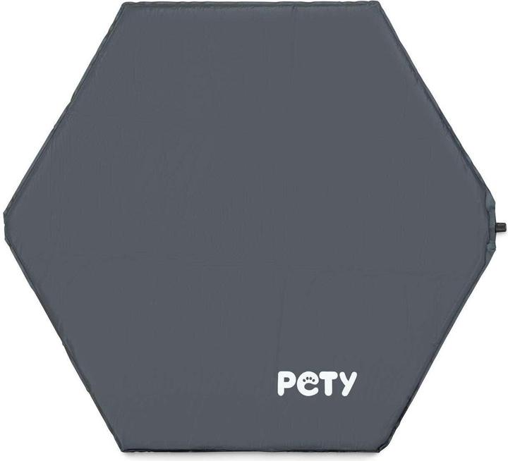 Pety Tapis de parc, anthracite, petit, Ø 97 cm (Tente pour chiens)
