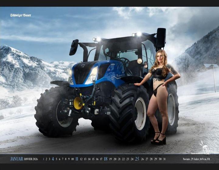 Image du produit Calendrier des agriculteurs suisses (56 x 40 cm, Couverture souple, Allemand, Français)