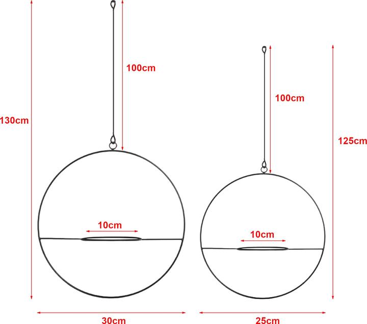 Actual product image En.Casa Opsterland (30 cm)