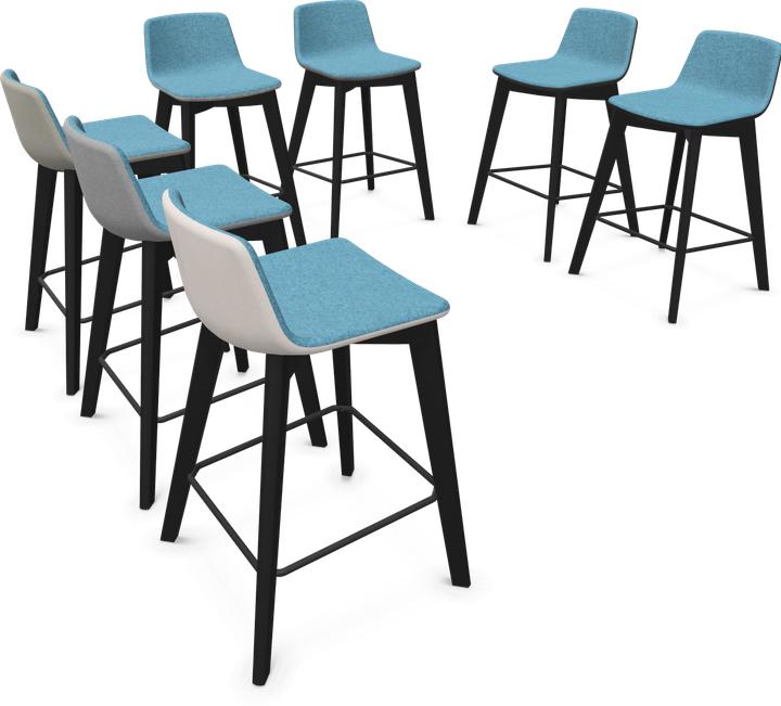 Actual product image Narbutas Twist & Sit Bar Stool