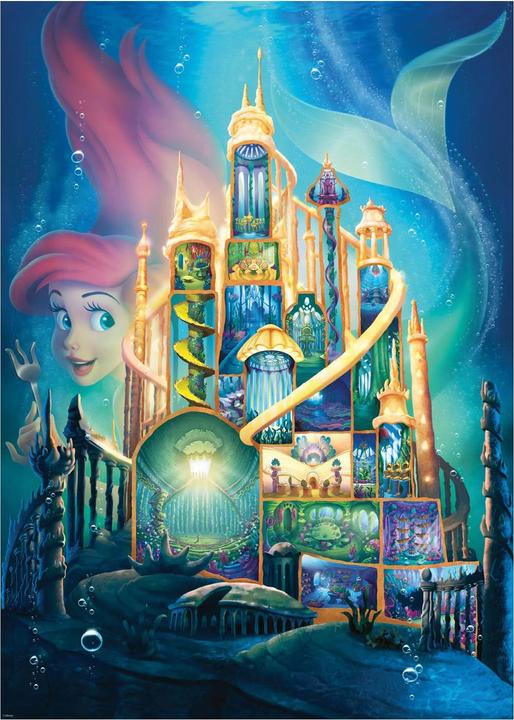 Image du produit Ravensburger Puzzle Disney Castles - Arielle (1000 pièces)