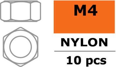 Produktbild G-Force Sechskantmutter M4 Nylon 10x
