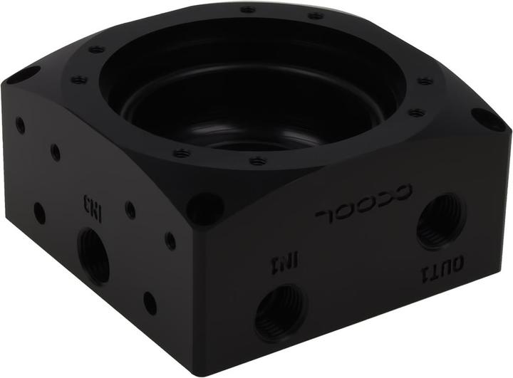 Actual product image Alphacool Ice Sheet D5 - Black Acetal G1/4