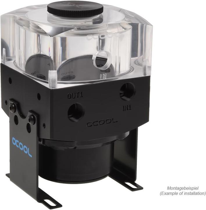 Immagine prodotto Alphacool Copertura del ghiaccio DDC/D5 Serbatoio di compensazione singolo per la copertura del ghiaccio
