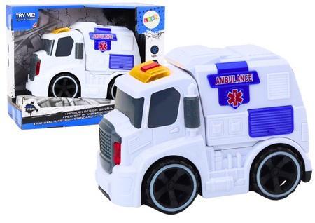 Produktbild Lean Toys Krankenwagen mit Licht und Ton