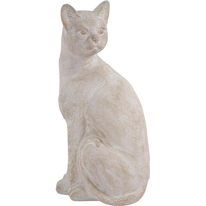 Garden Center, Decorazione esterna, Garden decoration "Cat", 27.5 cm x 21.5 cm x 54.5 cm