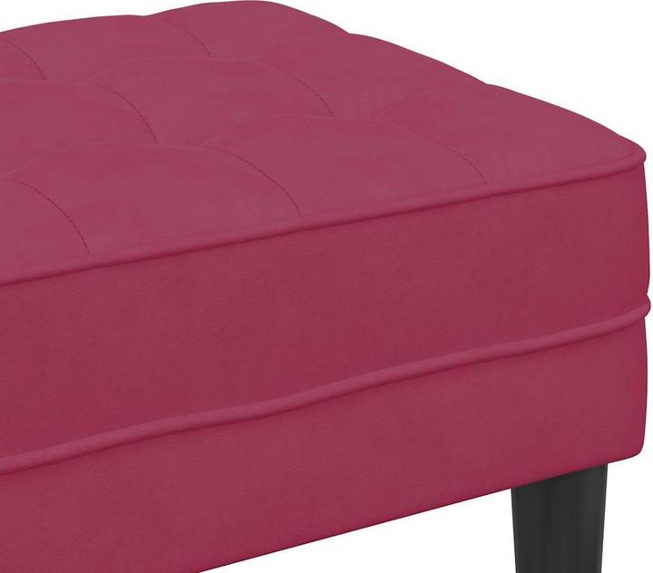 Image du produit vidaXL Samt Ottoman (113 cm)
