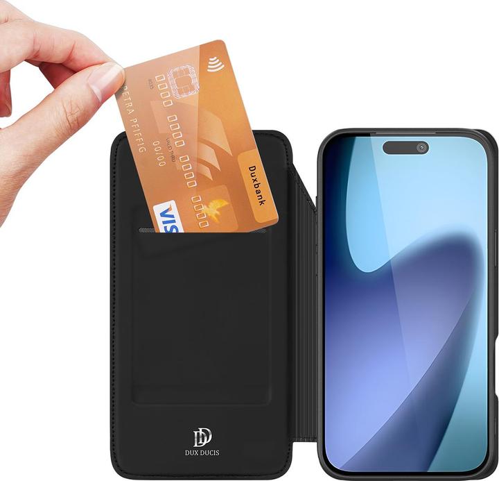 Actual product image Dux Ducis iPhone 17 Air Cover with Stand - Black (Apple iPhone Air)