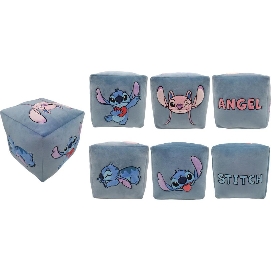 Lyo Peluche Cubo Disney Stitch 25x25cm (25 cm)