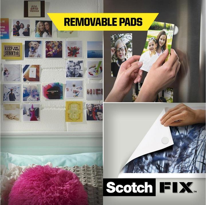 Actual product image Scotch Scotch-Fix Removable Adhesive Pads