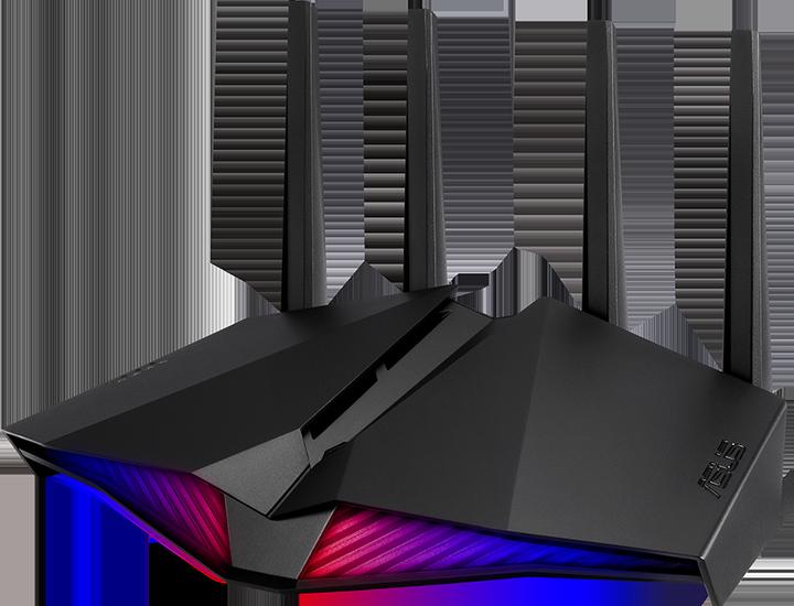 Actual product image ASUS RT-AX82U AX5400 WiFi 6 Gaming