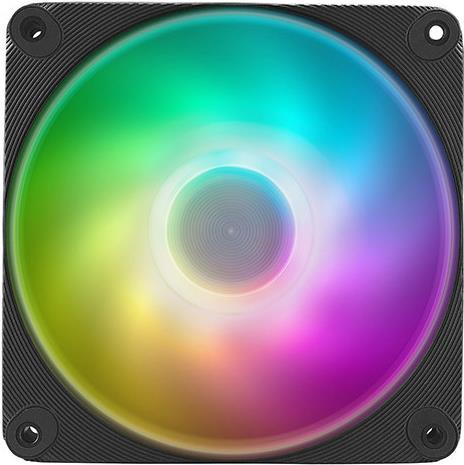 Actual product image In Win InWin AM120S RGB PWM fan 3-pack - 120mm, black (120 mm, 3 x)
