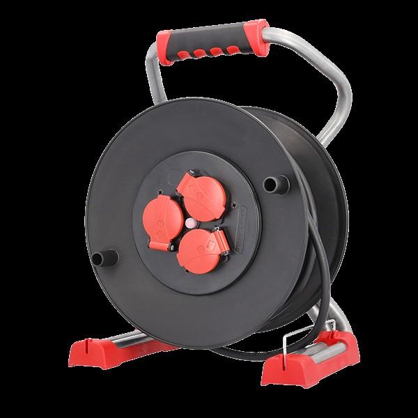 Produktbild Bachmann 399.191 Profi-Kabeltrommel 3xCEE7/3 (40 m, 1.50 mm²)