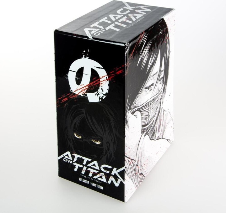 Actual product image Attack on Titan, Bände 11-15 im Sammelschuber mit Extra (German, Hajime Isayama, 2016)