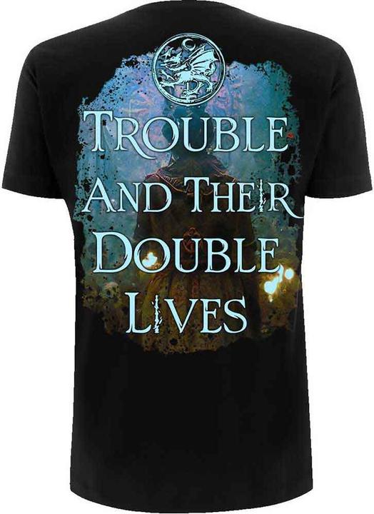 Immagine prodotto Cradle Of Filth Maglietta stampata unisex per adulti Trouble & Their Double Lives Back (S)