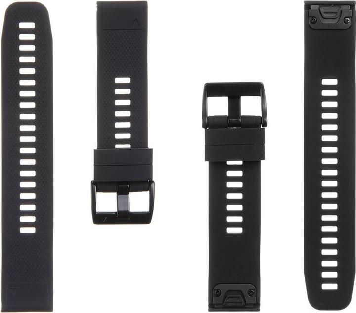 Actual product image Tactical 426 Silicone Strap for Fenix 5|6 QuickFit 22 mm Black (22 mm, Plastic)