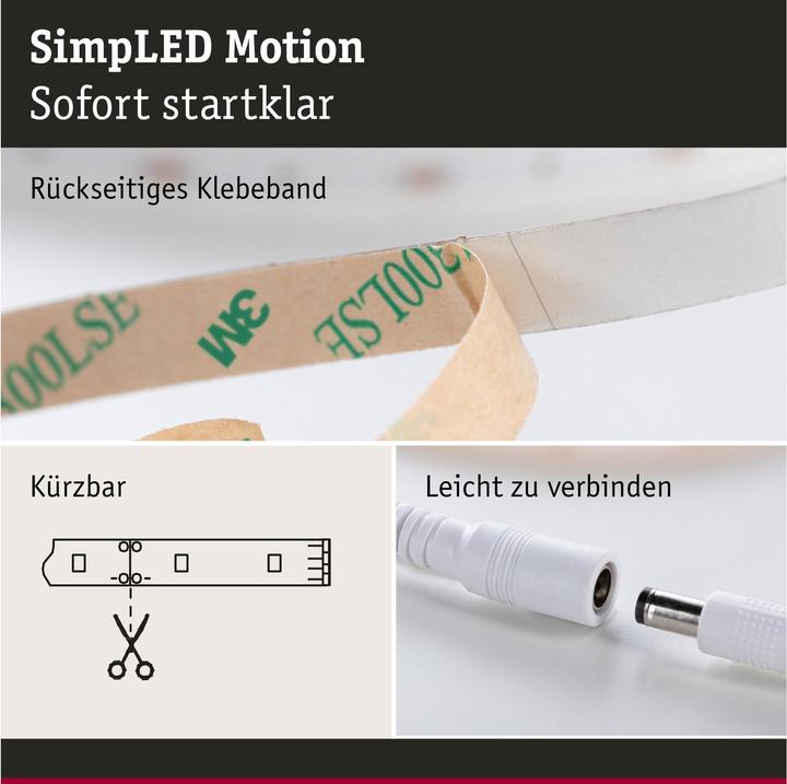 Image du produit Paulmann SimpLED Stripe Set (Multicolore, 764 cm, Intérieur)