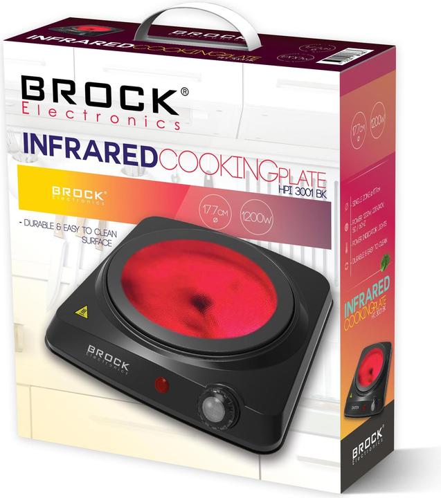 Produktbild Brock Electronics Cooker elektrinė ir infrared HPI3001BK Brock