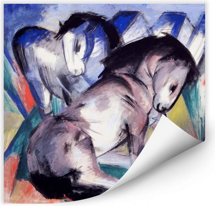 Produktbild Trenddeko Zwei Pferde (50 x 50 cm)