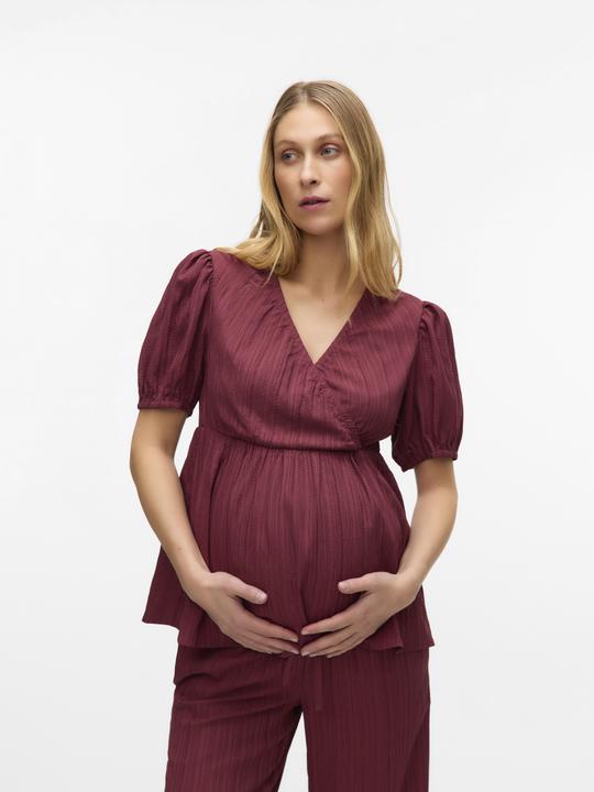 Immagine prodotto Mamalicious Normal geschnitten Rundhals Top Bluse (L)