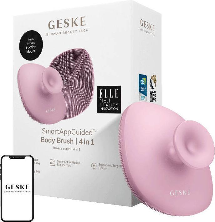 Produktbild Geske Body Brush 4 in 1 (pink)
