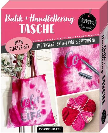 Die Spiegelburg Mein Batik & Handlettering Starter-Set