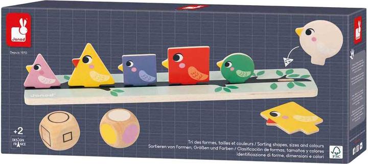Actual product image Sophie la girafe Sorting shapes birds (2 - 4 years)