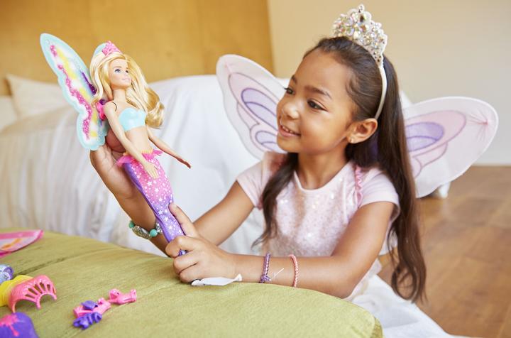 Image du produit Barbie Dreamtopia Royaume Arc-en-Ciel Poupée Fantaisie 3-en-1 Set cadeau