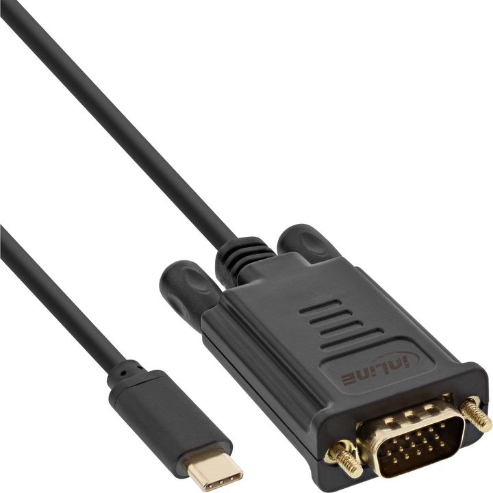 Produktbild InLine USB Display Kabel (2 m, VGA)