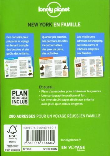 Immagine prodotto New York : partir en famille (Francese, Bertaux Claire, 2020)