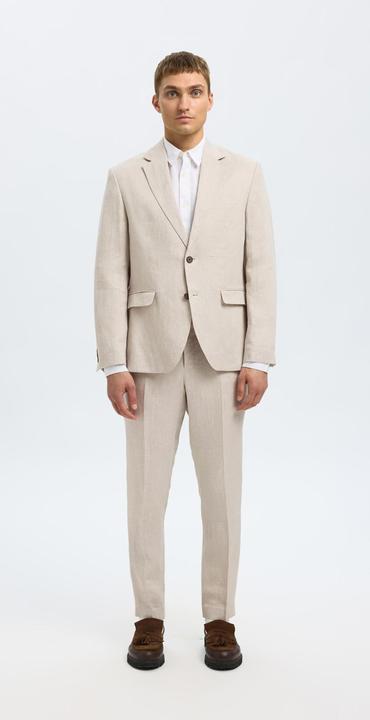 Actual product image Selected Homme Regular fit linen blazer (52)