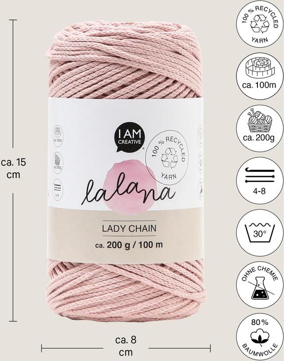 Actual product image Lalana Lady Chain (100 m)