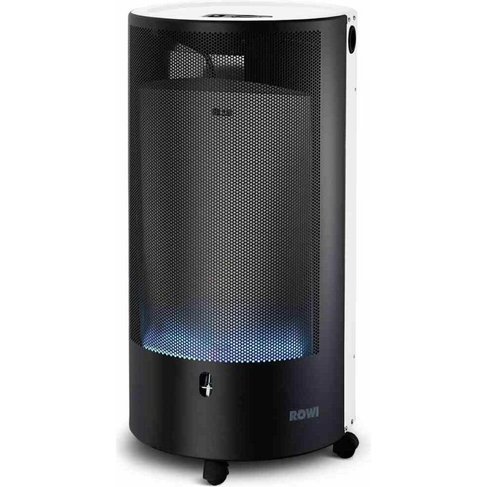 Rowi Gas-Heizofen Blue Flame HGO4200/2 BF PURE Premium, Heizlüfter, Weiss