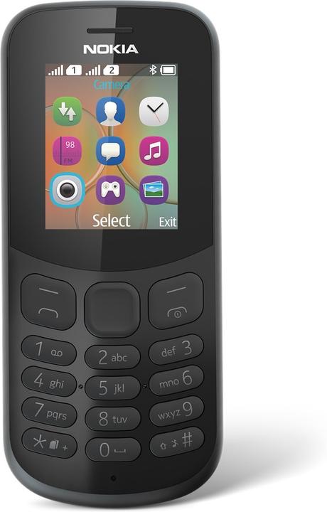 Actual product image Nokia 130 (2017) 2g (1.80", 0.30 Mpx)