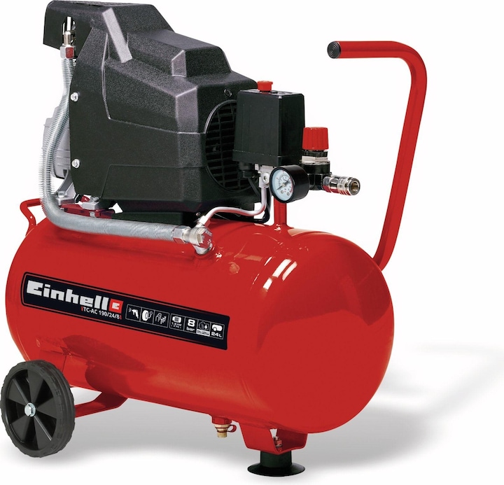 Einhell TC-AC 190 Kompressor (8 Bar, 24 l)