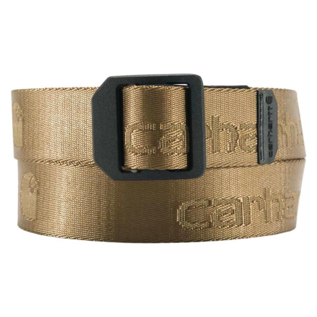 Carhartt, Mannen, Riem, Dirželis Nylon Webbing Ladderslot Yukon, Zwart